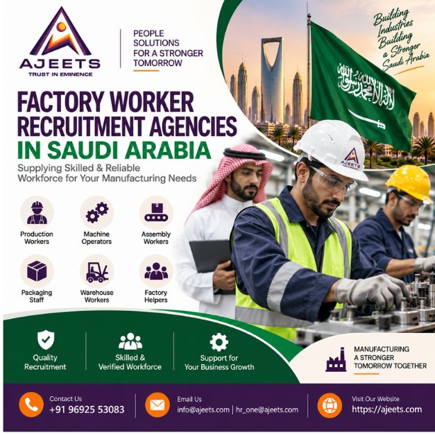 Factory Worker Recruitment Agencies in Saudi Arabia