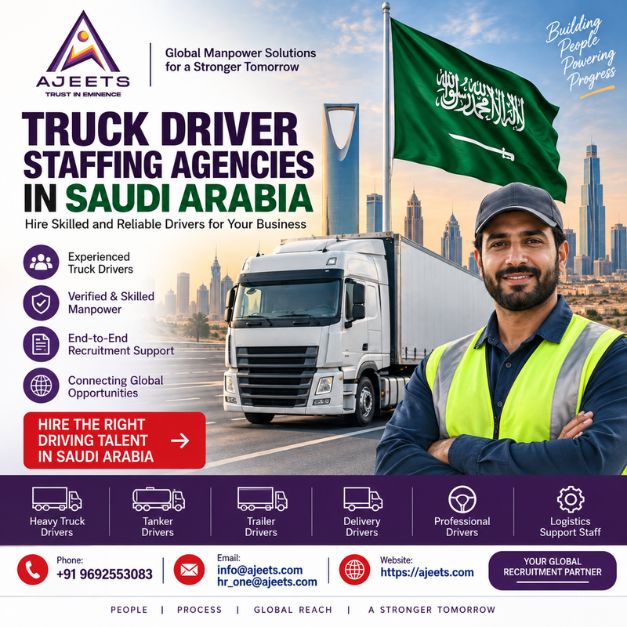 Truck Driver Staffing Agencies in Saudi Arabia | Hire Drivers