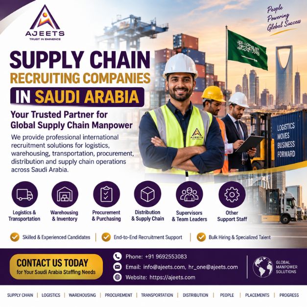Supply Chain Recruiting Companies in Saudi Arabia | AJEETS